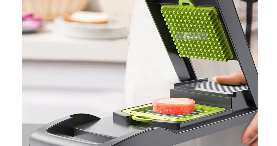 Konco Multi-functional Vegetable Fruits Tool Potato Masher ricer Vegetable Mandoline slicer Peeler Cutter Carrot Shredder Grater
