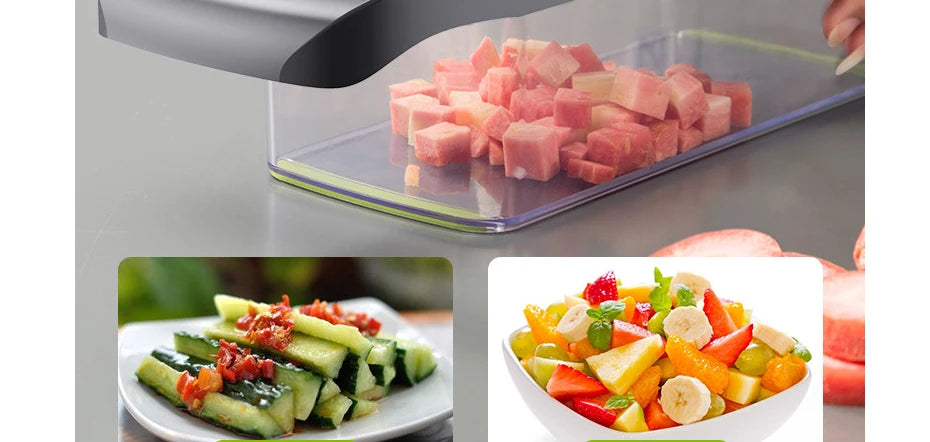 Konco Multi-functional Vegetable Fruits Tool Potato Masher ricer Vegetable Mandoline slicer Peeler Cutter Carrot Shredder Grater
