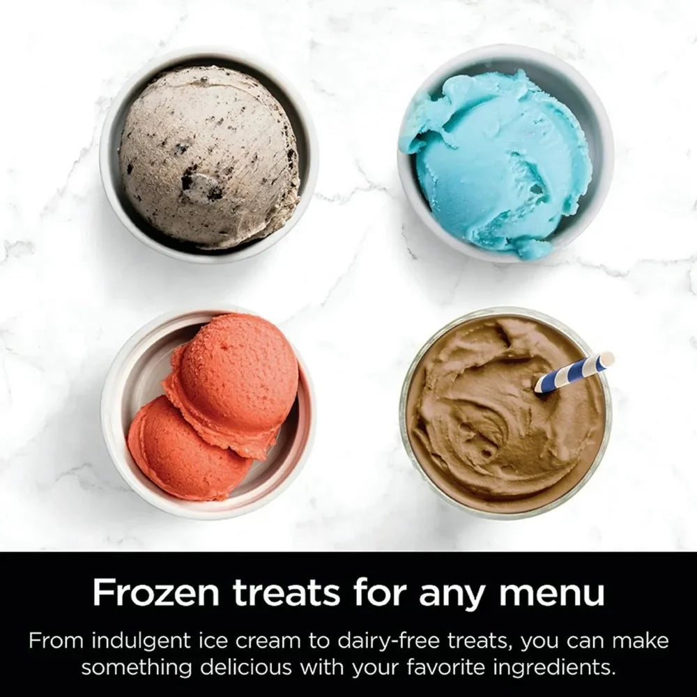 Ice Cream Maker, for Gelato, Mix-ins, Milkshakes, Sorbet, Smoothie Bowls & More, 5 One-Touch Programs
