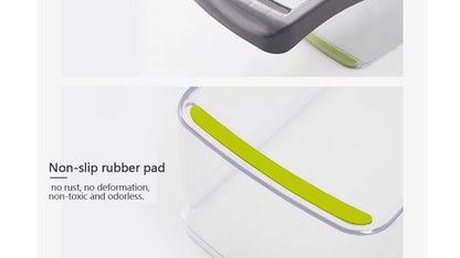 Konco Multi-functional Vegetable Fruits Tool Potato Masher ricer Vegetable Mandoline slicer Peeler Cutter Carrot Shredder Grater