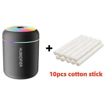 Electric Aroma Diffuser – 180ml Essential Oil Air Humidifier (USB Powered)