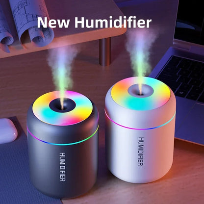 Electric Aroma Diffuser – 180ml Essential Oil Air Humidifier (USB Powered)