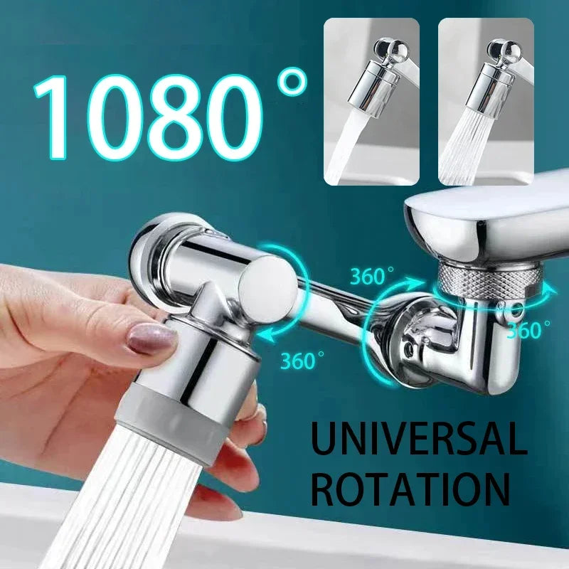 Universal Faucet Sprayer – 1080° Rotating Tap Extension Head