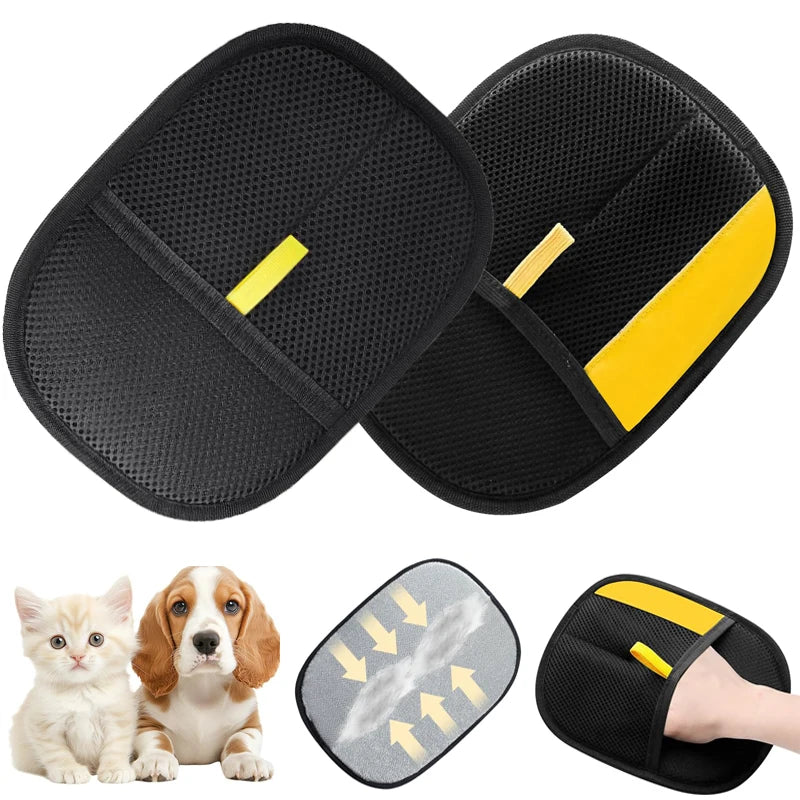 Premium Pet Grooming Glove – 2-in-1 Hair Remover & Massage Brush