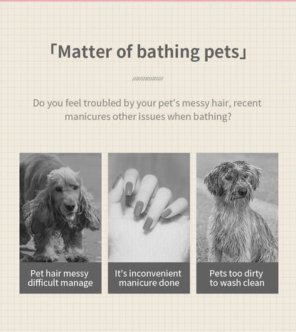 3-in-1 Pet Grooming Brush – Electric Steam Comb & Massage Tool