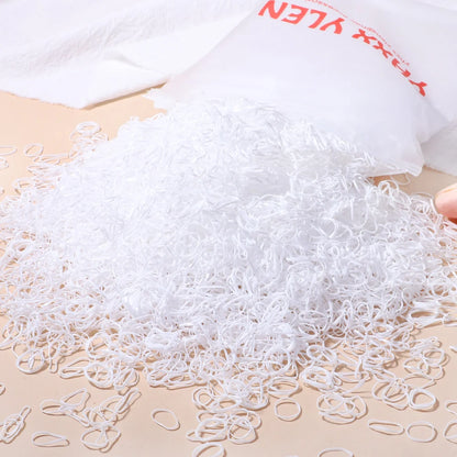 Kids Hair Bands – Colorful Rubber Ties for Ponytails & Hairstyles