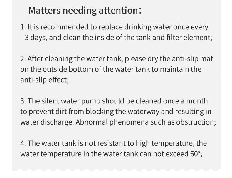 USB Cat Water Fountain – 3L Auto Filtered Drinking Bowl