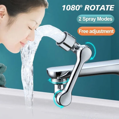 Universal Faucet Sprayer – 1080° Rotating Tap Extension Head