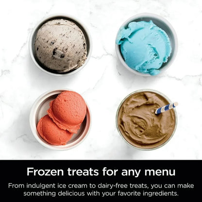 Ice Cream Maker, for Gelato, Mix-ins, Milkshakes, Sorbet, Smoothie Bowls & More, 5 One-Touch Programs