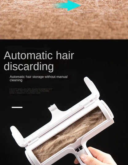 Pet Hair Cleaner – One-Hand Roller for Quick Hair & Lint Removal