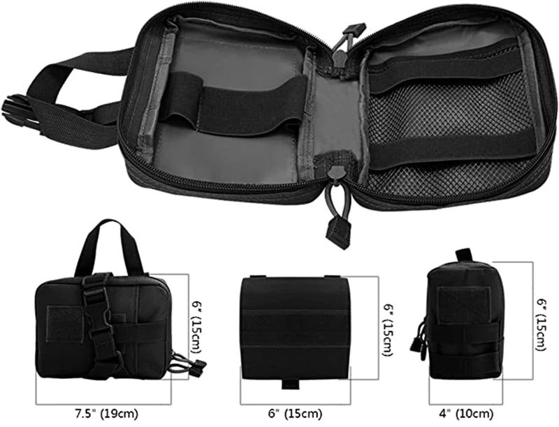 Military Dog Harness Set – Tactical Vest with Leash for Large Dogs