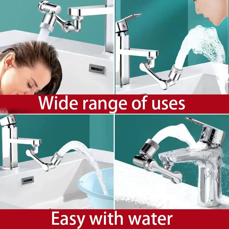 Universal Faucet Sprayer – 1080° Rotating Tap Extension Head