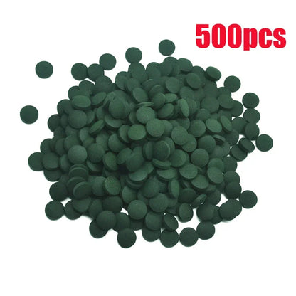Spirulina Tablets – Premium Aquarium Food for Fish & Shrimp