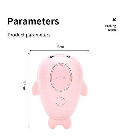 3-in-1 Pet Grooming Brush – Electric Steam Comb & Massage Tool