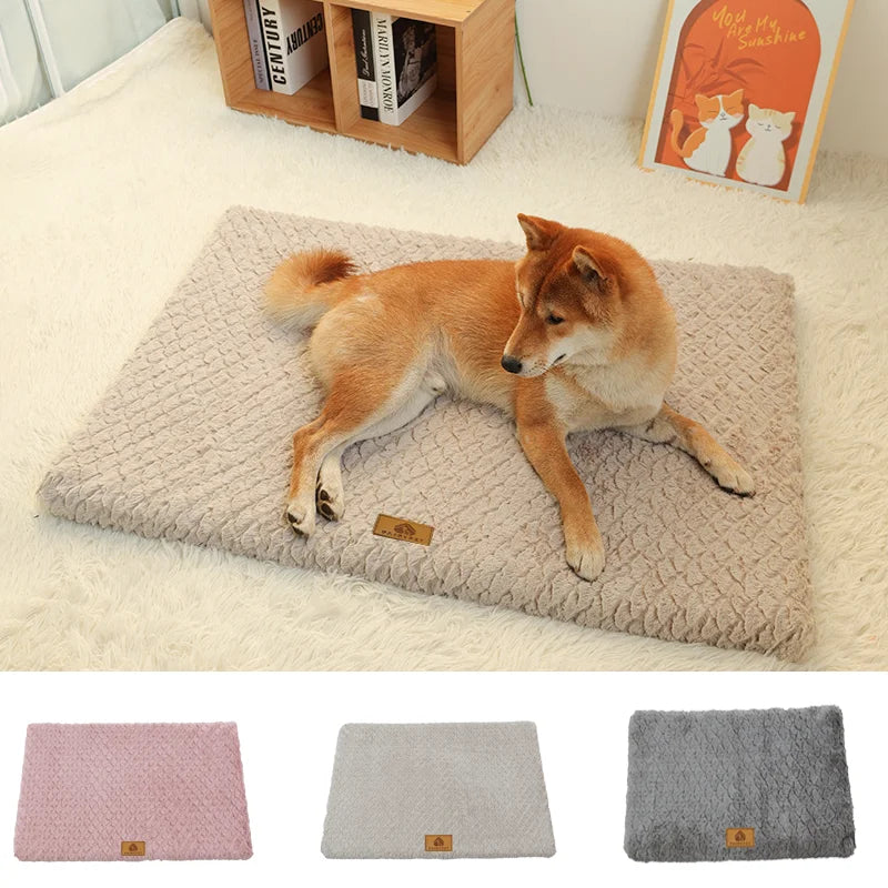 Comfy 3D Foam Pet Bed – Removable Washable Cover & Anti-Slip Design