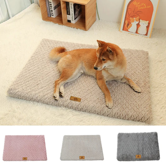 Comfy 3D Foam Pet Bed – Removable Washable Cover & Anti-Slip Design
