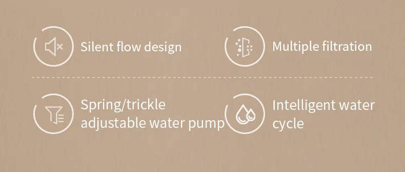 USB Cat Water Fountain – 3L Auto Filtered Drinking Bowl