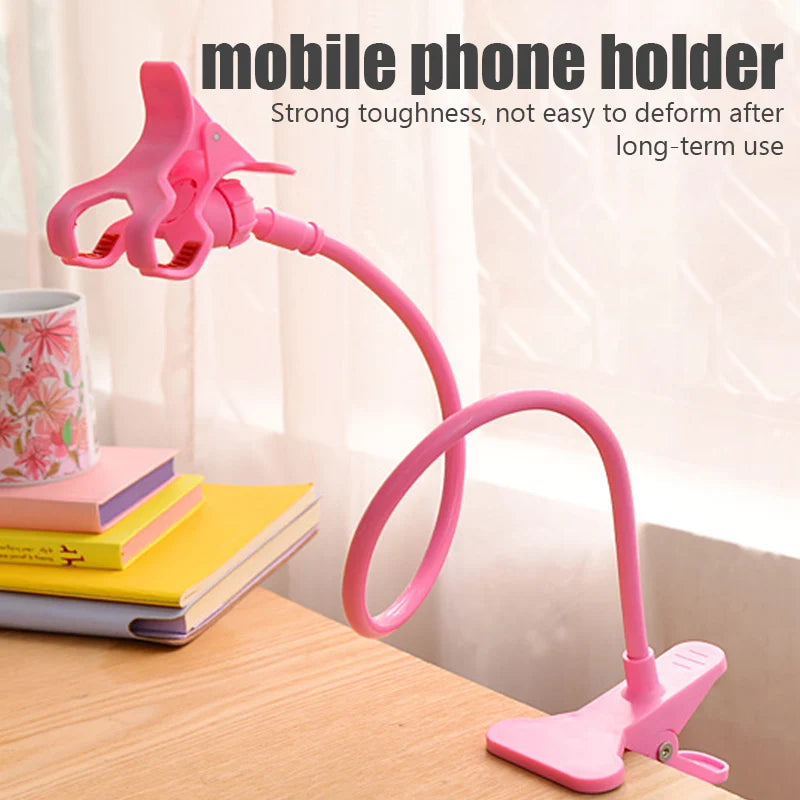 Universal Flexible Phone Holder – Adjustable Lazy Arm Mount for Bed & Desk