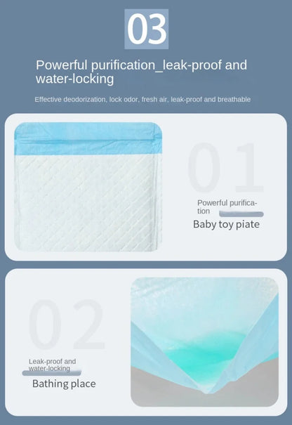 Super Absorbent Pet Diaper Dog Training Pee Pads Disposable Healthy Nappy Mat For Cats Dog Quick-dry