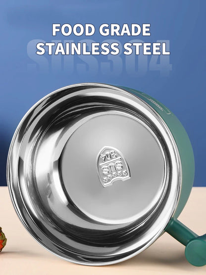 Sealed Stainless Steel Bowl – Portable Noodle & Soup Container