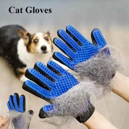 Pet Hair Remover Glove – Easy Grooming for Dogs & Cats