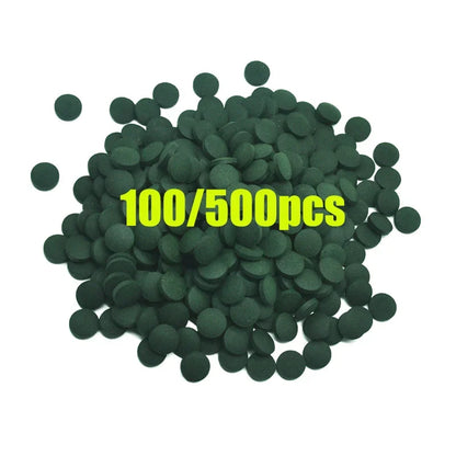 Spirulina Tablets – Premium Aquarium Food for Fish & Shrimp