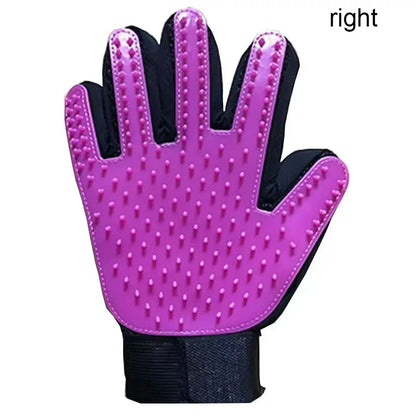 Pet Hair Remover Glove – Easy Grooming for Dogs & Cats