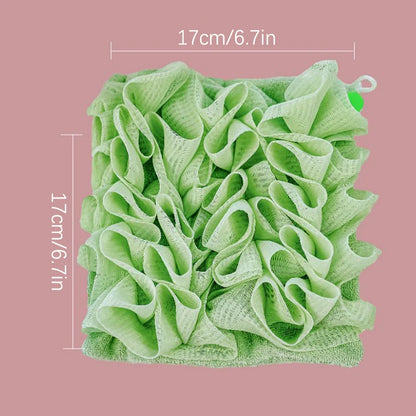 2-in-1 Bath Ball Loofah with Soap Pocket – Soft Exfoliating Shower Sponge