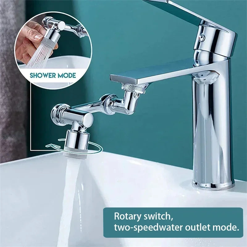 Universal Faucet Sprayer – 1080° Rotating Tap Extension Head