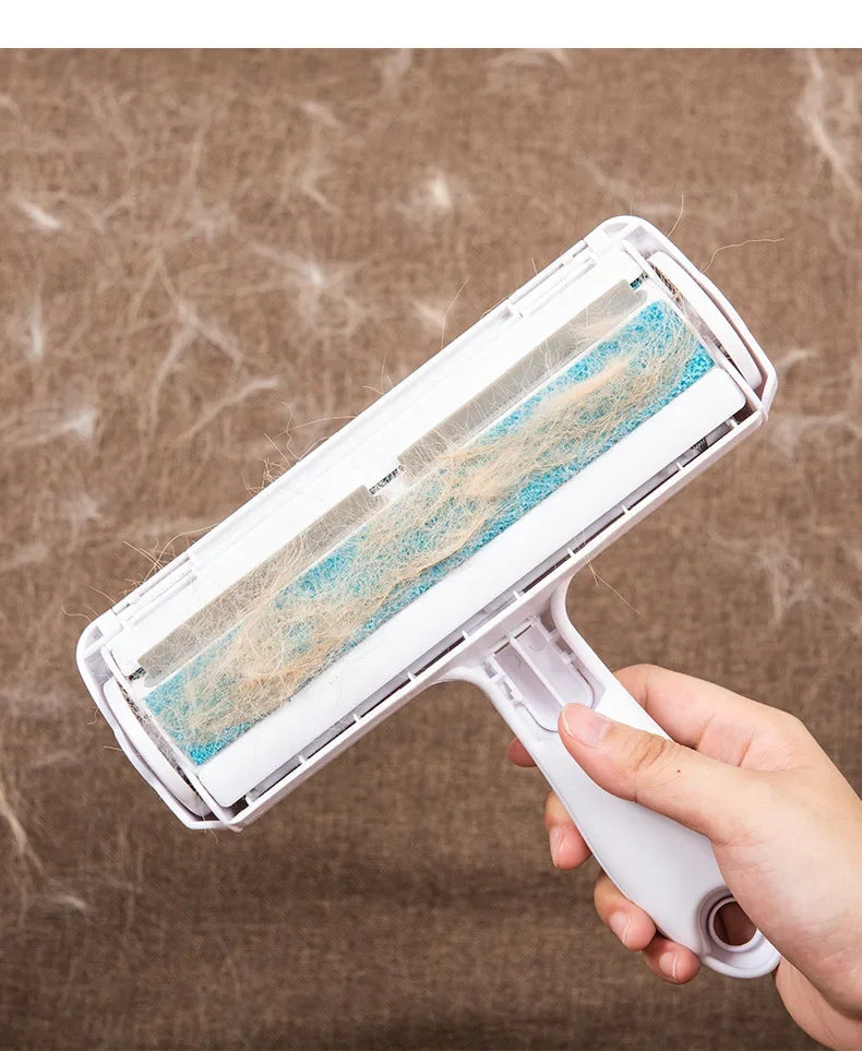 Pet Hair Cleaner – One-Hand Roller for Quick Hair & Lint Removal