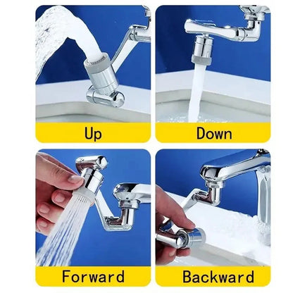 Universal Faucet Sprayer – 1080° Rotating Tap Extension Head