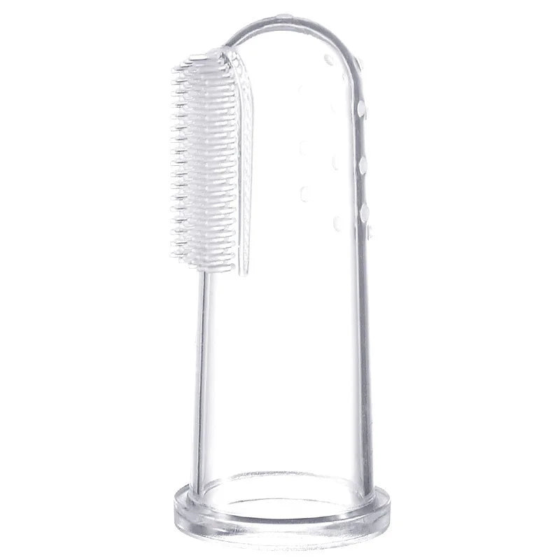 Pet Finger Brush – Silicone Tooth Cleaner for Dogs & Cats