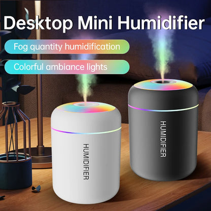 Electric Aroma Diffuser – 180ml Essential Oil Air Humidifier (USB Powered)