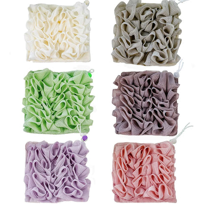 2-in-1 Bath Ball Loofah with Soap Pocket – Soft Exfoliating Shower Sponge