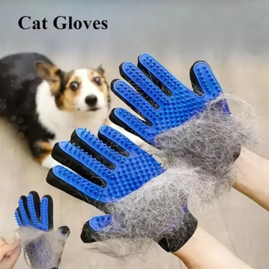 Pet Hair Remover Glove – Easy Grooming for Dogs & Cats