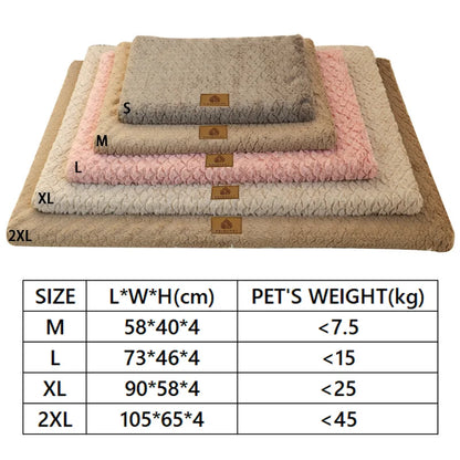 Comfy 3D Foam Pet Bed – Removable Washable Cover & Anti-Slip Design