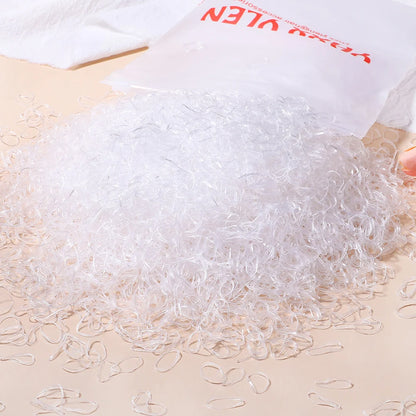 Kids Hair Bands – Colorful Rubber Ties for Ponytails & Hairstyles