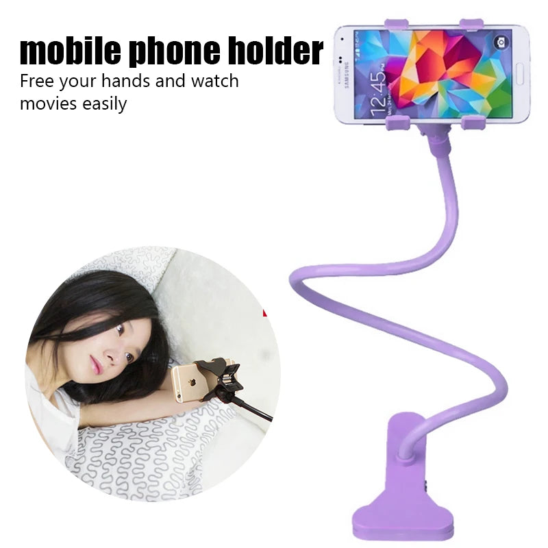 Universal Flexible Phone Holder – Adjustable Lazy Arm Mount for Bed & Desk