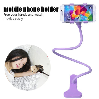 Universal Flexible Phone Holder – Adjustable Lazy Arm Mount for Bed & Desk