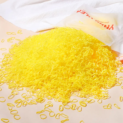 Kids Hair Bands – Colorful Rubber Ties for Ponytails & Hairstyles